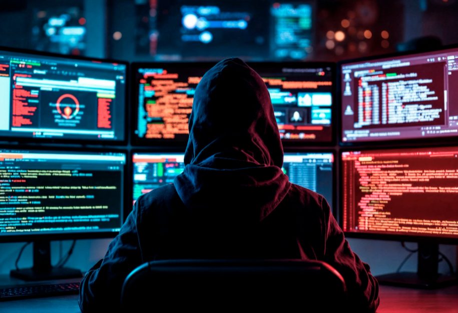 ataque de hackers.